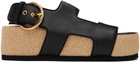 NEOUS Black Cher Sandals