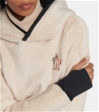 Moncler Grenoble Logo fleece hoodie