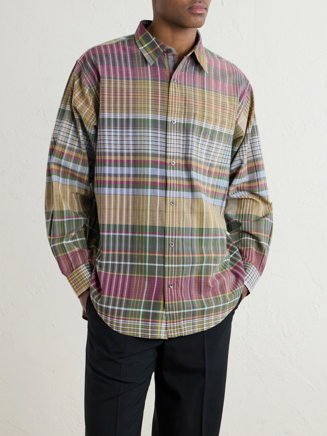 Aimé Leon Dore - Checked Cotton Shirt - Brown