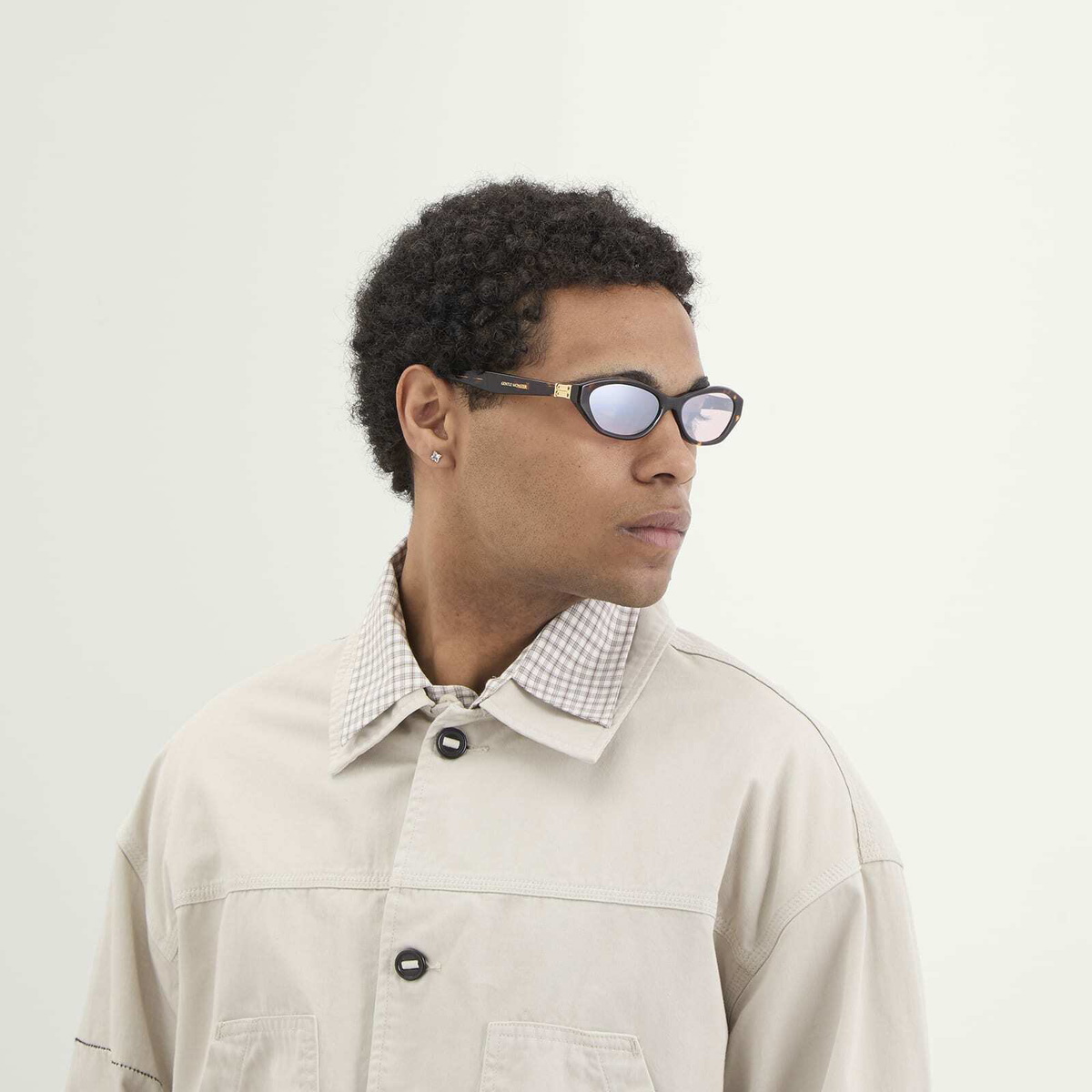 Gentle Monster Lama Sunglasses in Tortoise/Red 