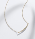 David Yurman Petite Pavé 18kt gold necklace with diamonds