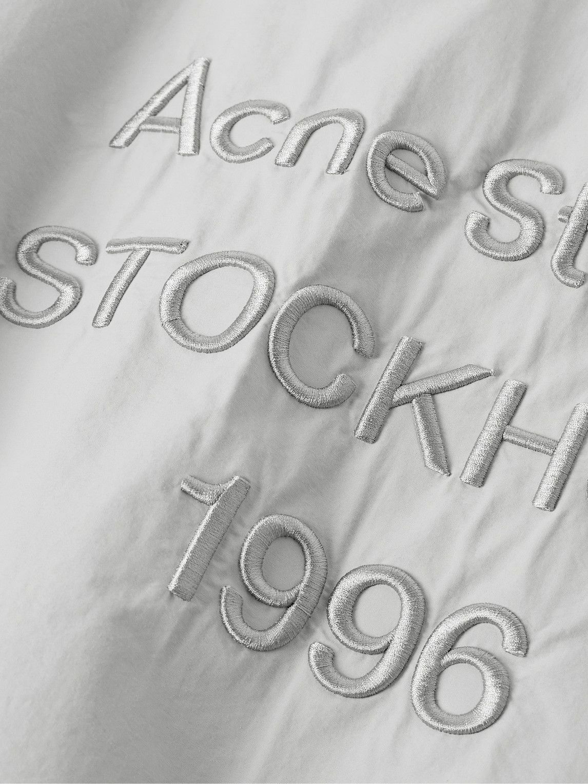 Acne Studios - Olandios Logo-Embroidered Cotton and Nylon