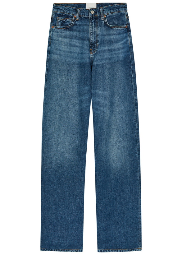 Photo: Reformation Cary Wide-leg Jeans Denim