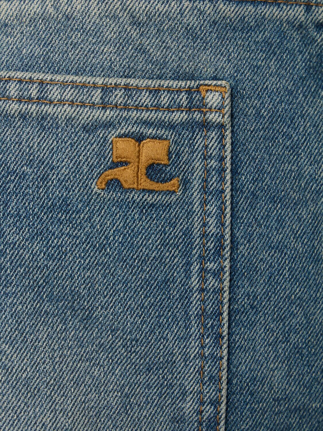 COURREGES Hammer Denim Baggy Jeans Courreges COURREGES Hammer Denim Baggy Jeans Courreges