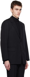 AURALEE Black Water-Repellent Blazer