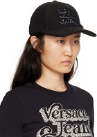 Versace Jeans Couture Black Logo Cap