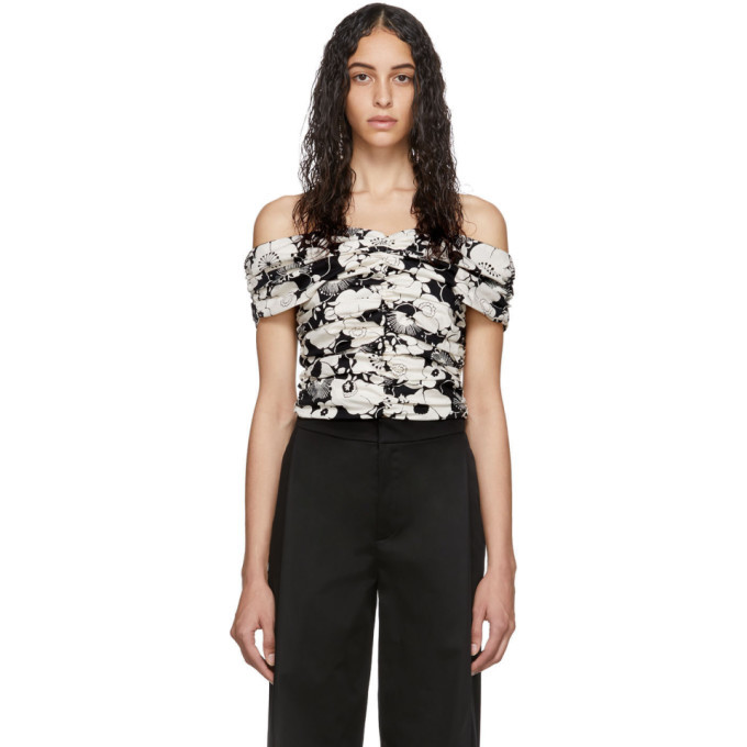 Photo: Georgia Alice Black and Off-White Missy Crop Top