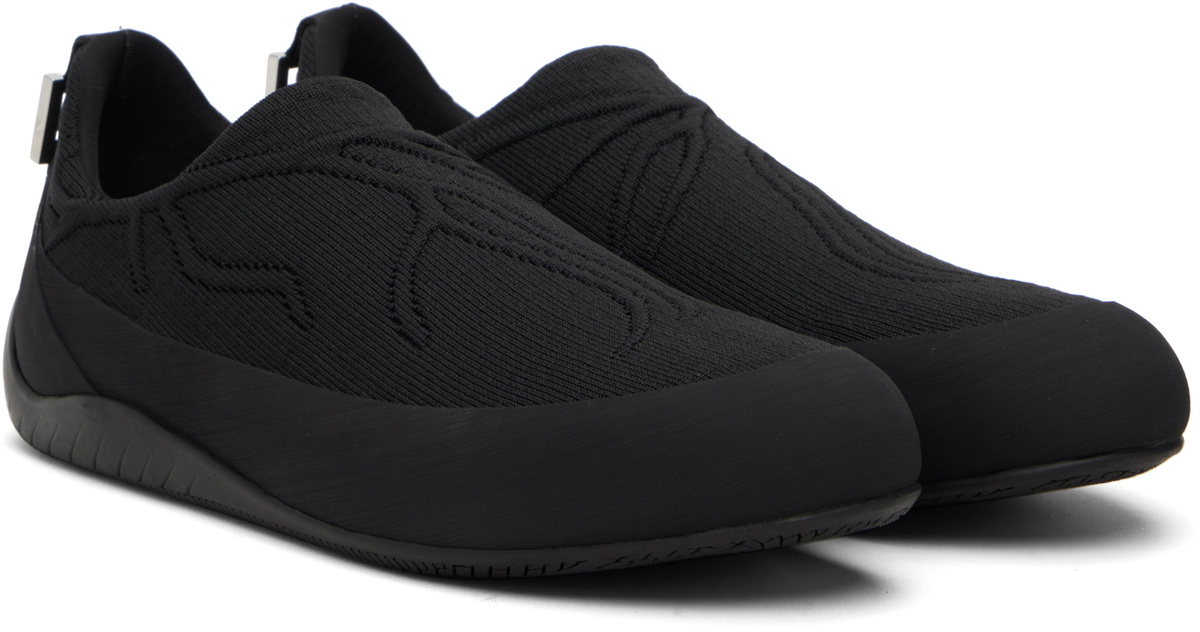 HELIOT EMIL Black Vena Sneakers