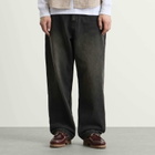 Butter Goods Men's Baggy Denim Jeans in Faded Black