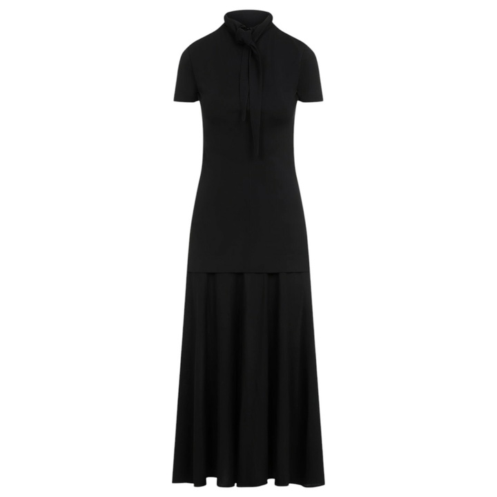 Photo: Jil Sander Draped Midi Dress