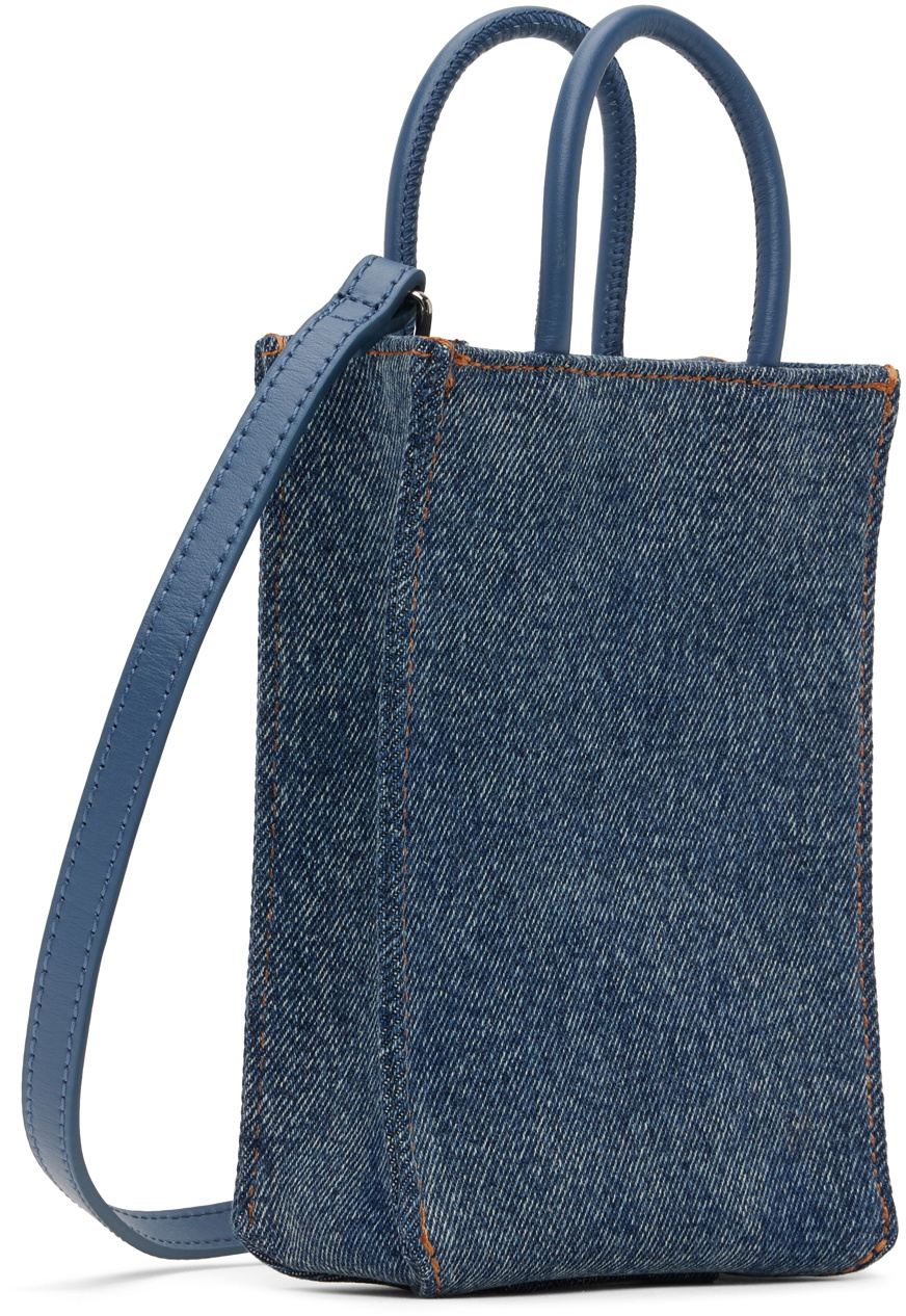 Diesel Navy Mini DSL Shopper 3D Bag Diesel