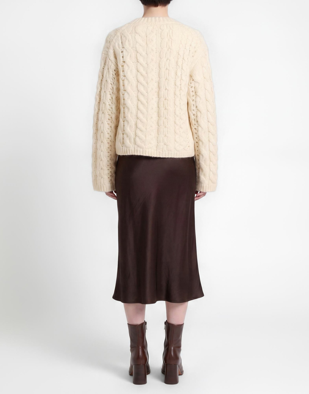 Dorothee Schumacher Womens Sweater in Ivory