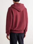 Aimé Leon Dore - Cotton-Jersey Zip-Up Hoodie - Red