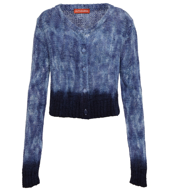 Photo: Altuzarra - Stiles tie-dye silk cardigan