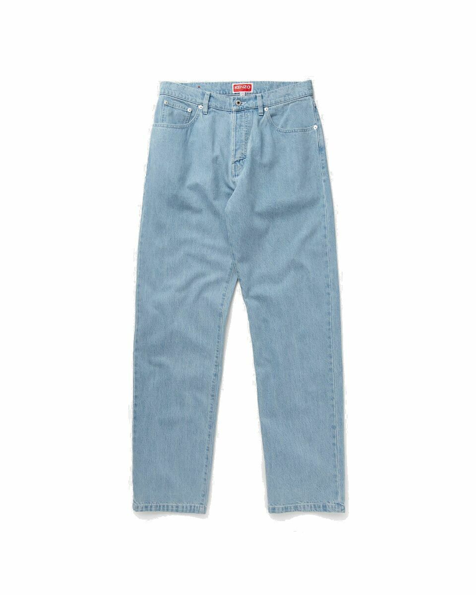 Photo: Kenzo Botan Loose Fit Jeans Blue - Mens - Jeans