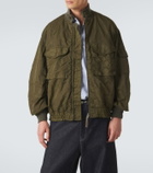 Comme des Garçons Homme Zip-up bomber jacket