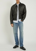 Saint Laurent Tapered-leg Denim Jeans Indigo
