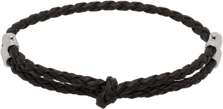 Photo: Bottega Veneta Leather Bracelet