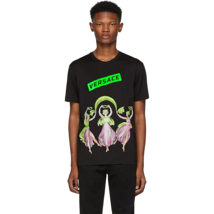 Photo: Versace Black Dancing Statues T-Shirt