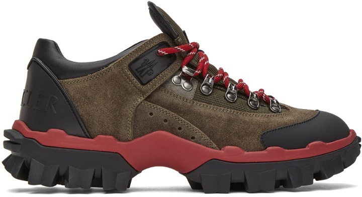 Photo: Moncler Brown Henry Hiking Boots