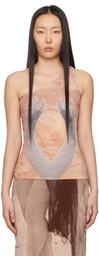 ELLISS SSENSE Exclusive Brown & Gray Reach Tank Top