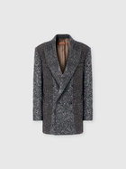 Missoni - Jacket with lapels in lamé viscose blend, Women, Multicoloured