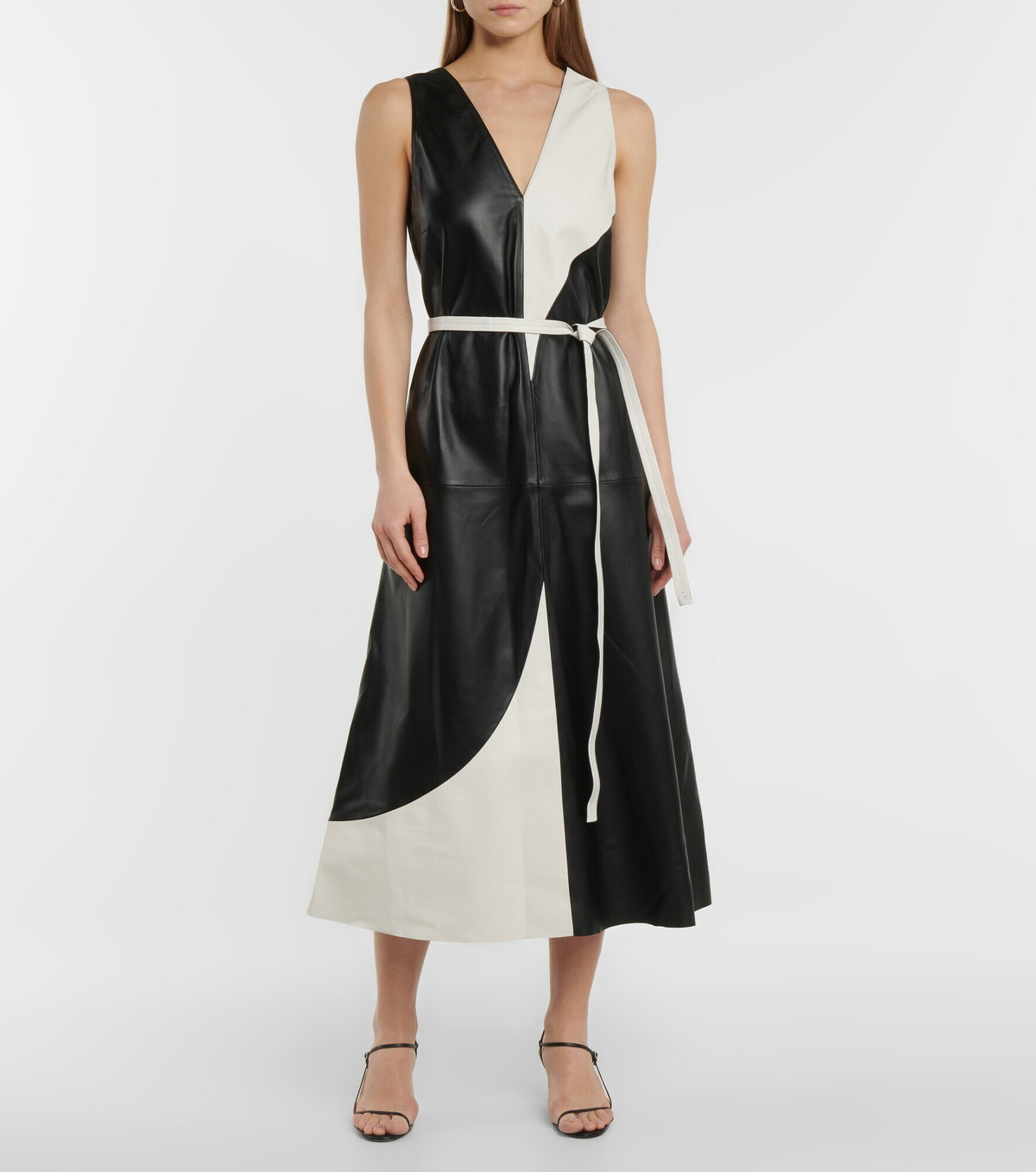 Joseph - Animation Delen leather midi dress Joseph Joseph - Animation Delen leather midi dress Joseph