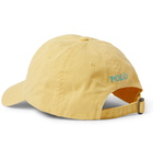 Polo Ralph Lauren - Logo-Embroidered Cotton-Twill Baseball Cap - Yellow