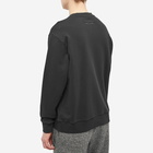 Maison Margiela Men's Text Logo Crew Sweat in Black