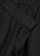 Eileen Fisher Wide-leg Linen Trousers Black