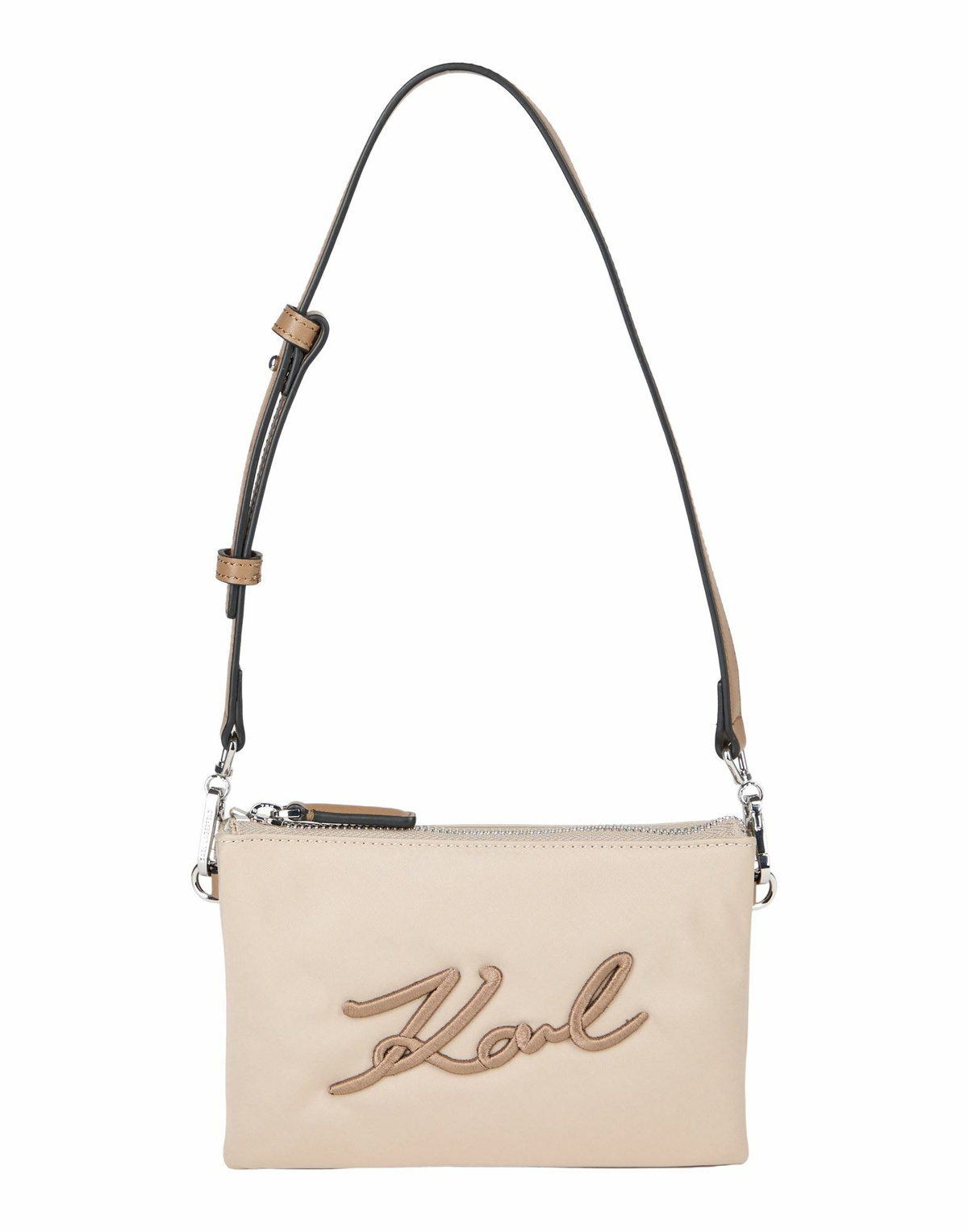 Karl Lagerfeld Womens Shoulder bag in Beige