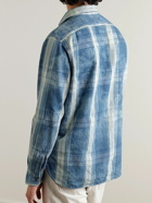 Polo Ralph Lauren - Checked Ombré Cotton-Chambray Shirt - Blue