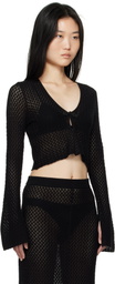 The Garment Black Tanzania Short Blouse