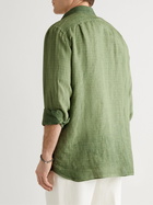 120% - Linen Shirt - Green