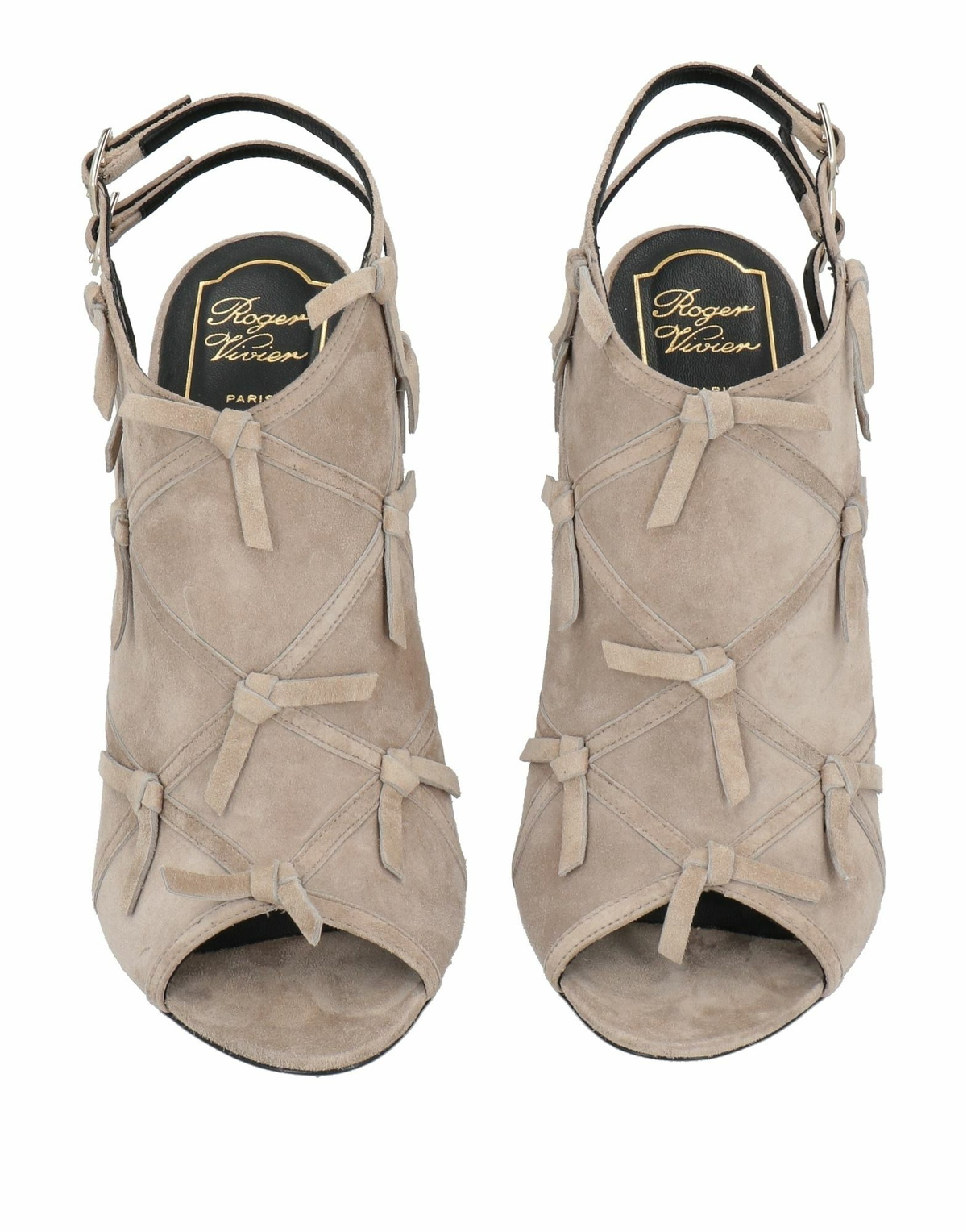 Roger Vivier Womens Sandals in Light grey