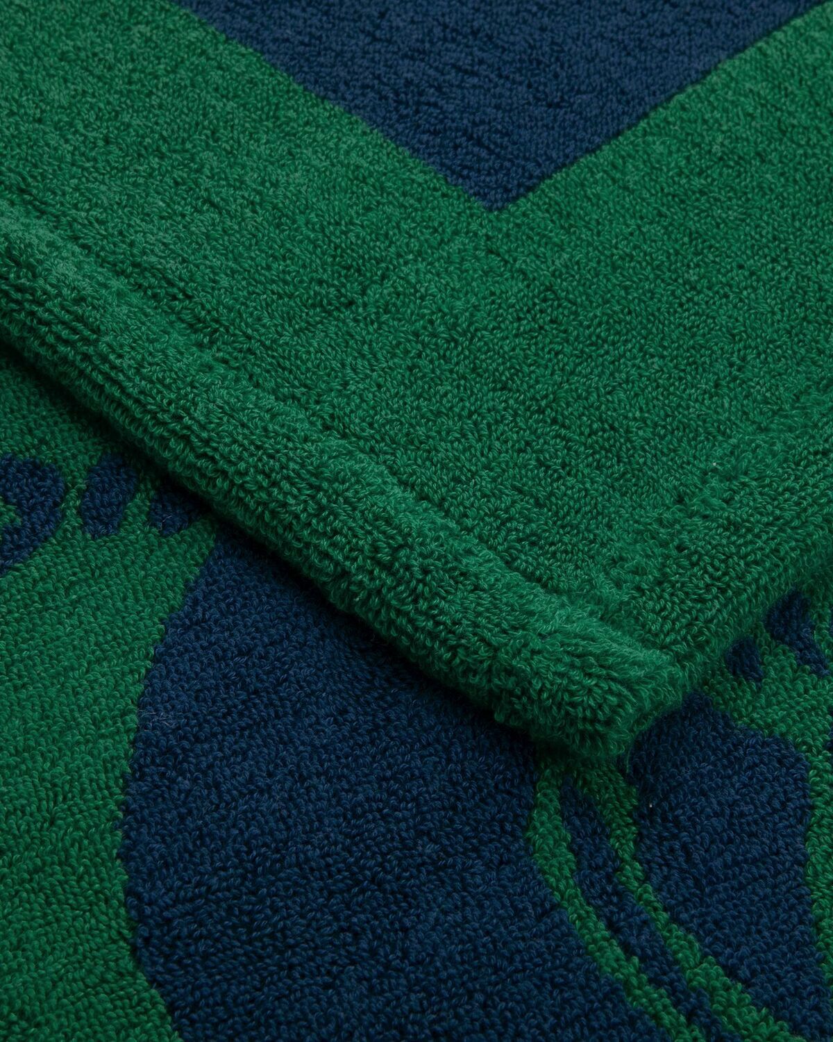 Polo Ralph Lauren Polo Jacquard Beach Towel 100 Cm X 170 Cm Blue/Green Bathing