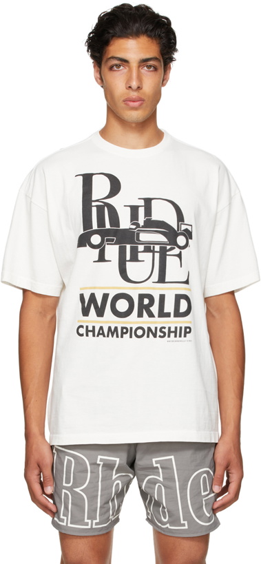 Photo: Rhude Off-White World Champion T-Shirt