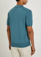 Aurélien Merino Wool Polo Shirt Light Green