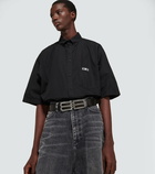 Balenciaga - BB leather belt