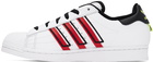 adidas Originals White & Black Superstar Sneakers