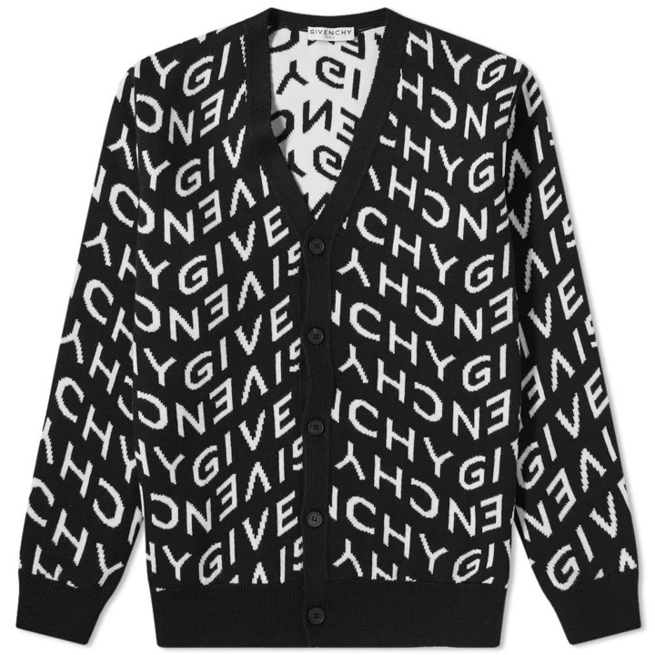 Photo: Givenchy Refracted Logo Cardigan