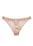 Fleur OF England Signature Silk-blend Thong