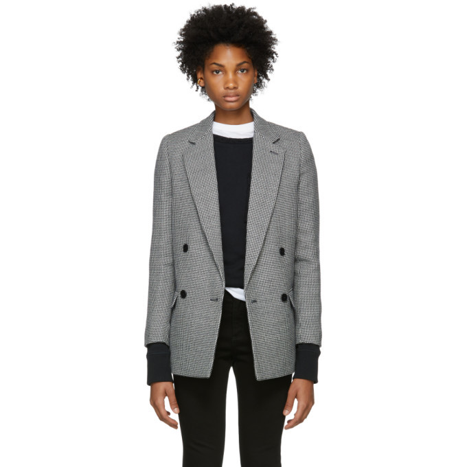 Stella mccartney deals houndstooth blazer