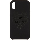 Kenzo Black Tonal Tiger iPhone X Case
