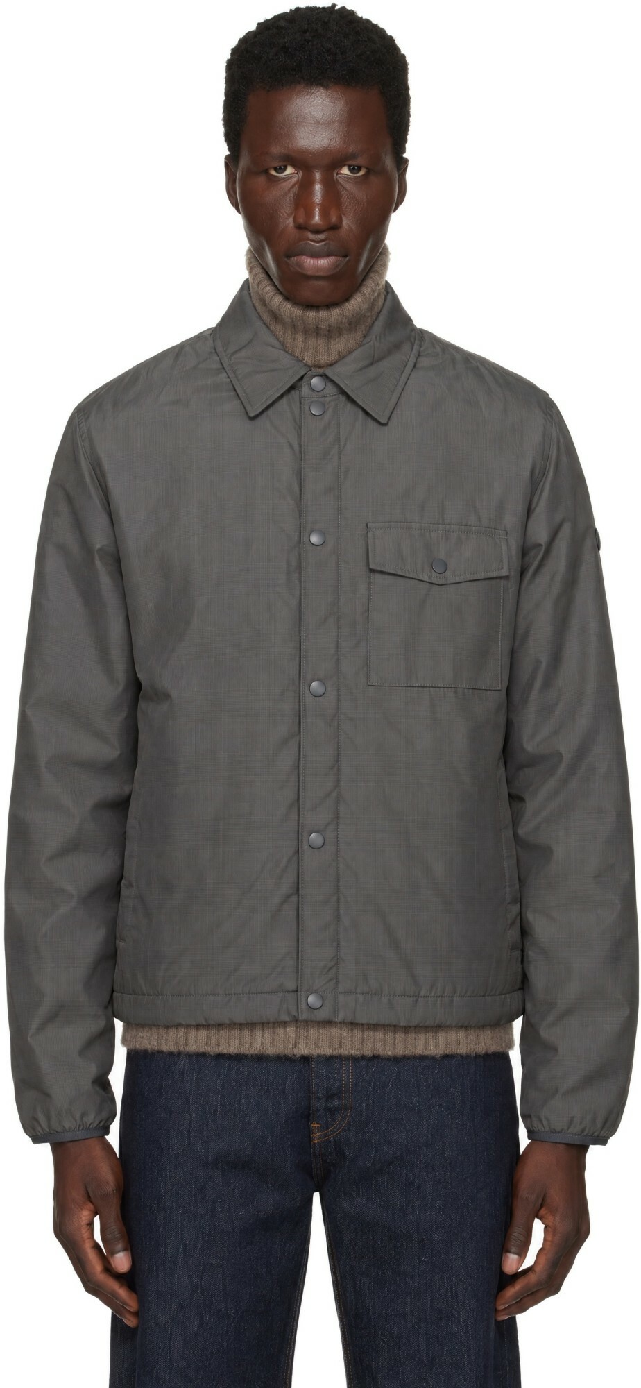Burberry Gray Dalewood Jacket