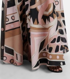 Pucci Vivara cotton muslin maxi skirt