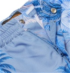 Tod's - Short-Length Printed Swim Shorts - Men - Blue