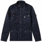 Barbour Men's International Ariel Quilt Jacket in Navy