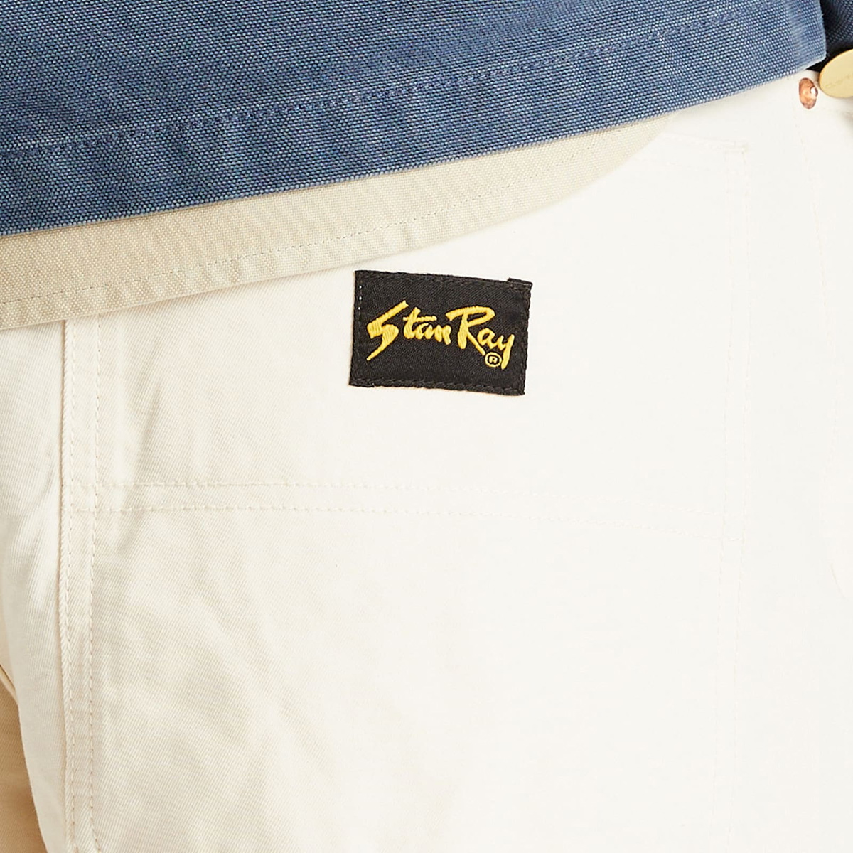 Stan Ray Men's Wide 5 Jeans in Natural Denim