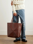 LOEWE - Puzzle Large Panelled Leather Tote Bag